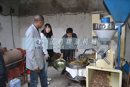 大豆油坊榨油机